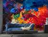 Wall Mural - Battle of colors