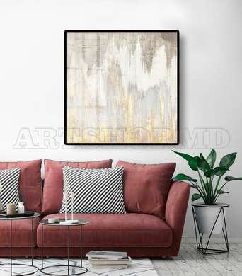 , 100 x 100 см, Framed poster on glass, Abstract