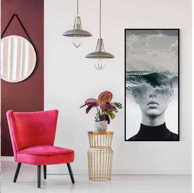 Poster - In my mind, 30 x 60 см, Canvas on frame