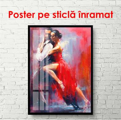 Poster - Tangoul pasiunii, 60 x 90 см, Poster înrămat