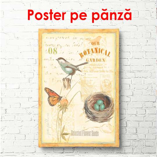 Постер - Нежная фантазия, 60 x 90 см, Постер в раме