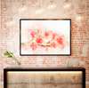 Poster - Delicate orchid, 90 x 60, Flowers