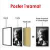 Poster - Portretul Madonnei cu o țigară, 60 x 90 см, Poster înrămat, Persoane Celebre