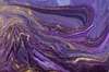Картина в Раме - Фиолетовый флюид арт 3, 75 x 50 см