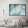 Poster - Sea waves, 45 x 30 см, Canvas on frame