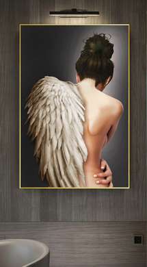 Tablou înramat - Înger, 50 x 75 см