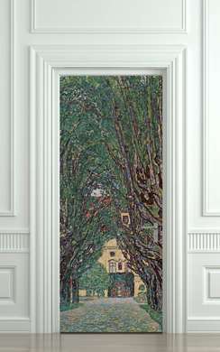 3D door sticker, Alley - Gustav Klimt, 60 x 90cm