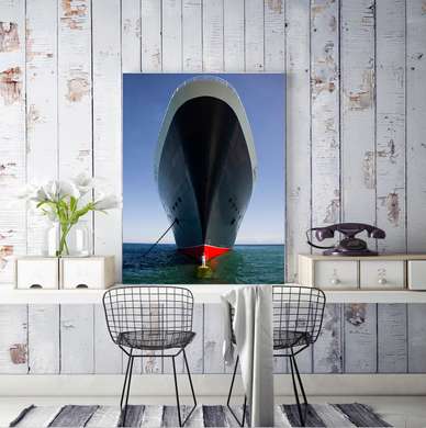 Poster - Ship, 30 x 45 см, Canvas on frame