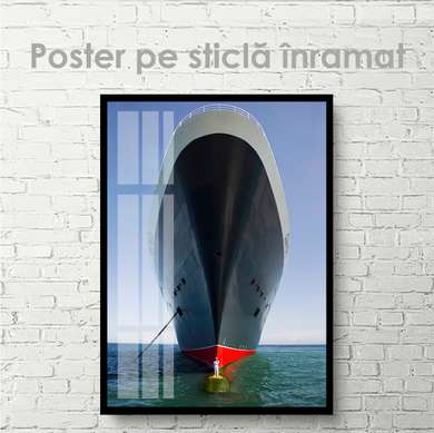 Постер - Корабль, 30 x 45 см, Холст на подрамнике