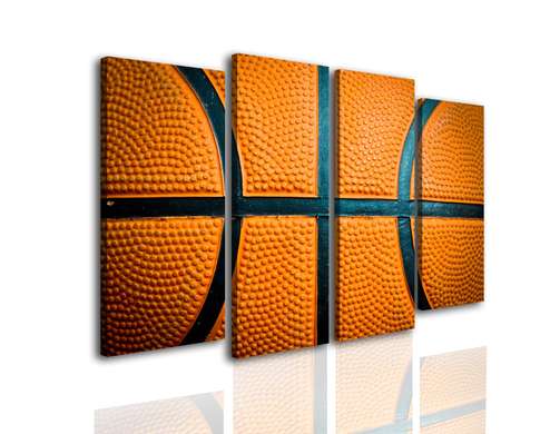 Modular picture, Basketball, 106 x 60