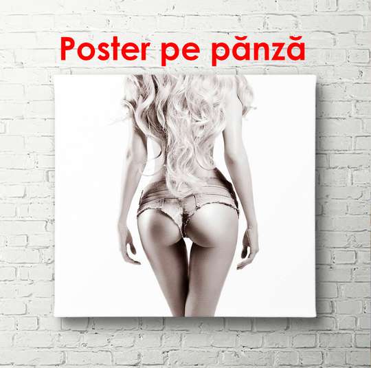 Poster - Figura, 100 x 100 см, Poster înrămat, Nude
