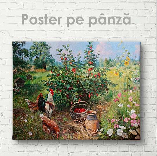 Poster - Oil painting, 45 x 30 см, Canvas on frame, Art