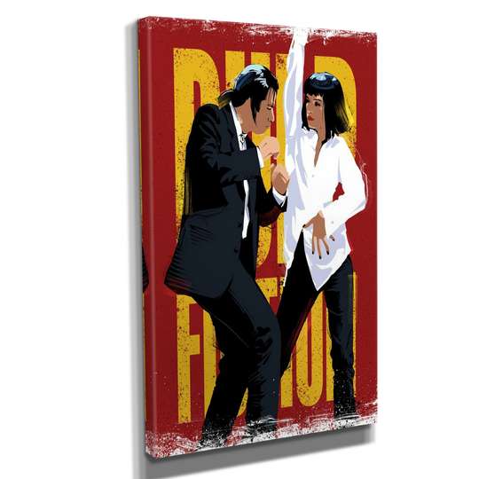 Poster, Pulp Fiction, 30 x 45 см, Panza pe cadru