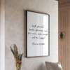 Poster - Oscar wilde quote, 60 x 90 см, Framed poster on glass, Quotes