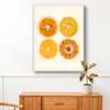 Poster - Orange Citrus, 60 x 90 см, Framed poster on glass, Food and Drinks