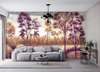 Wall Mural - Trees in warm colors