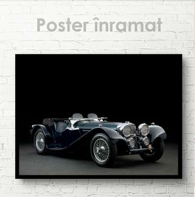 Poster - Vintage car, 45 x 30 см, Canvas on frame, Transport