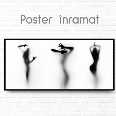 Poster - Umbre, 90 x 30 см, Panza pe cadru