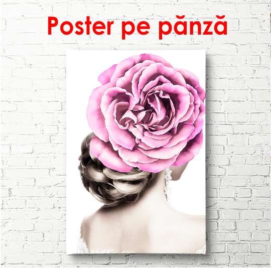 Poster - Coafura de nuntă, 60 x 90 см, Poster înrămat, Glamour