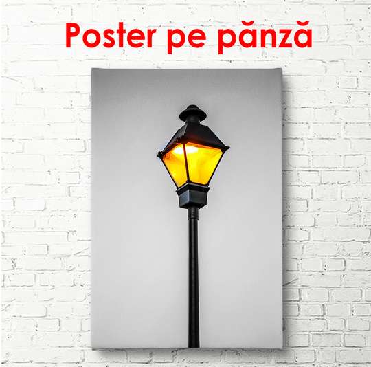 Poster - Felinar, 30 x 60 см, Panza pe cadru
