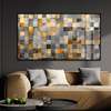 Poster - Cubes, 90 x 45 см, Framed poster on glass, Abstract