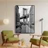 Poster - Legendary Brooklyn Bridge, 30 x 45 см, Canvas on frame