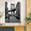 Постер - Легендарный Бруклинский мост, 30 x 45 см, Холст на подрамнике
