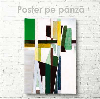 Poster - Rectangles, 30 x 45 см, Canvas on frame