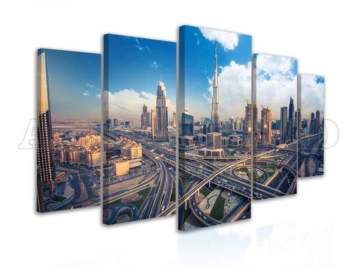 Modular picture, Burj Khalifa, 108 х 60