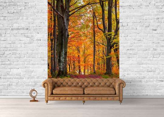 Wall Mural - Alley in autumn