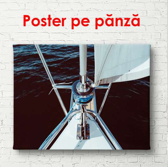 Poster - Ship, 90 x 60 см, Framed poster