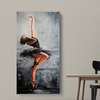 Poster - Balerina danseaza, 45 x 90 см, Poster inramat pe sticla, Picturi