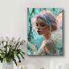 Poster - The magical elf, 60 x 90 см, Framed poster on glass, Glamour