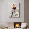 Poster - Draguta Marilyn Monroe, 60 x 90 см, Poster inramat pe sticla, Persoane Celebre