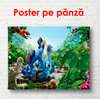 Poster - Personaje de desene animate din Rio, 90 x 60 см, Poster înrămat, Pentru Copii