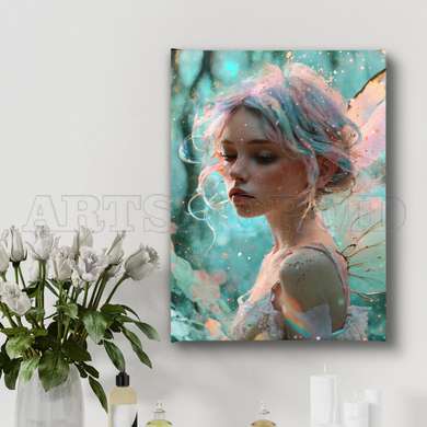 Poster - The magical elf, 30 x 45 см, Canvas on frame, Glamour