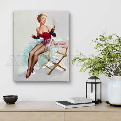 Poster - Sweet Marilyn Monroe, 60 x 90 см, Framed poster on glass, Famous People