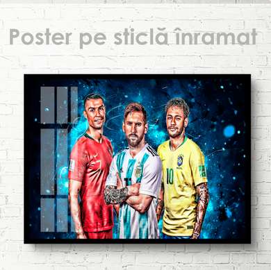 Poster - Three legends, 45 x 30 см, Canvas on frame