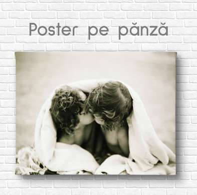 Poster - Copii, 45 x 30 см, Panza pe cadru