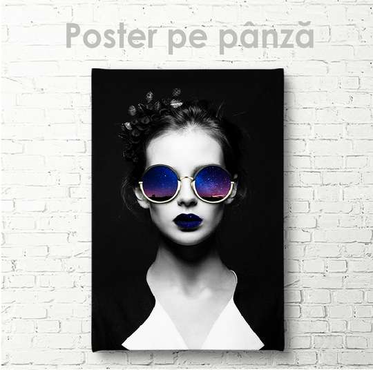 Poster - Lumea în reflecție, 30 x 45 см, Panza pe cadru