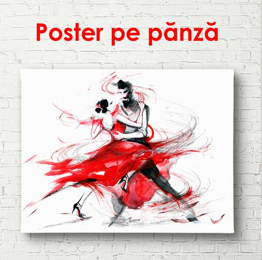 Постер - Танго, 90 x 60 см, Постер в раме
