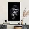 Poster - Gorilla, 30 x 60 см, Framed poster, Animals