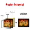 Постер - Ретро картинки Египтян фоне стены, 90 x 60 см, Постер в раме, Винтаж