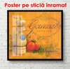 Poster - Un poster abstract, 100 x 100 см, Poster înrămat, Provence
