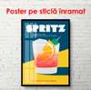 Poster - Summer drink, 60 x 90 см, Framed poster on glass, Food and Drinks