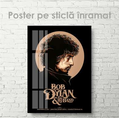 Poster - Bob Ryan, 60 x 90 см, Poster inramat pe sticla