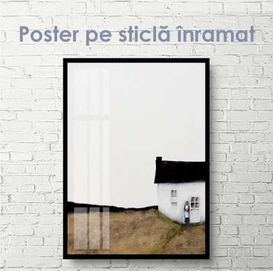 Poster - Casa părintească, 30 x 45 см, Panza pe cadru, Natură
