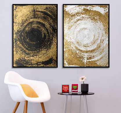 Poster - Abstraction - Tree, 30 x 45 см, Canvas on frame, Sets