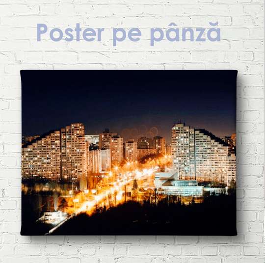 Постер - Ворота города, 60 x 30 см, Холст на подрамнике
