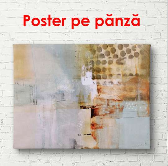Постер - Старинная текстура дерева, 90 x 60 см, Постер в раме